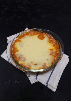 Foto resep Bolognese Macaroni Cheese