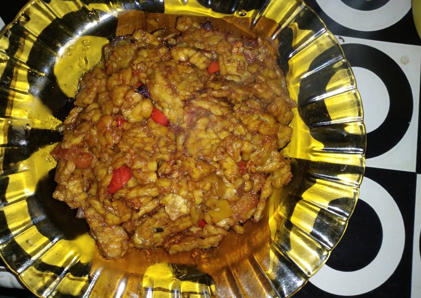Kering Tempe Manis Gurih Pedas