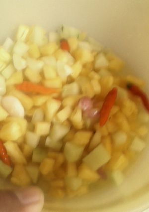 Foto resep Acar Buah Timun Nanas