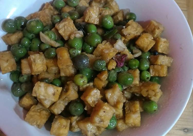 Cara mudah Menyiapkan Tumis Tempe leunca, Sempurna