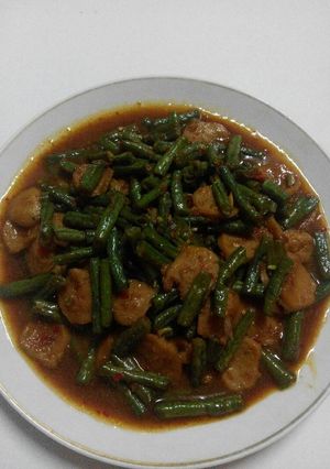 Foto resep Tumis kacang baso yummii