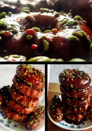 चॉकलेट डोनट (chocolate donut recipe in marathi) रेसिपी चे मुख्य फोटो 