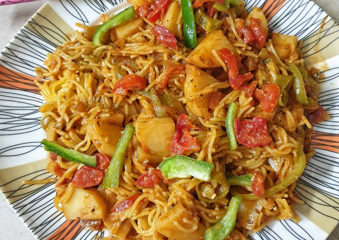 3 Color Potato Vermicelli Pasta