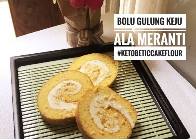 Resep Bolu Gulung Keju Ala Meranti #Allaire Cake Flour Oleh Rina Ardis  Rhaxma - Cookpad