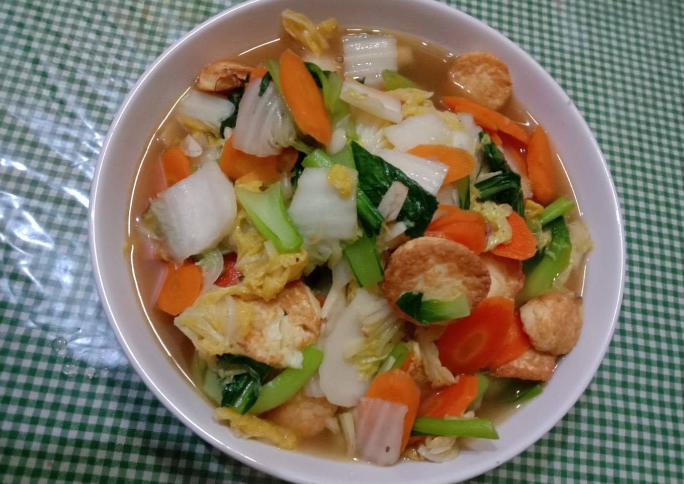 Capcay Tofu Enak dan Mudah