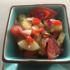 Midsummer Cucumber Salad A picture of Midsummer Cucumber Salad.