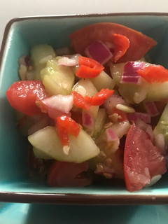 A picture of Midsummer Cucumber Salad.