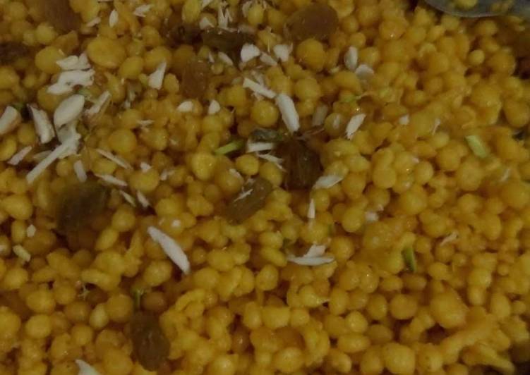 Recipe of Ultimate Sweet boondi