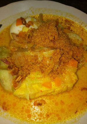 Foto resep Ke ingat lebaran pasti menunya lontong sayur