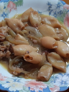 Una foto de Chipirones encebollados