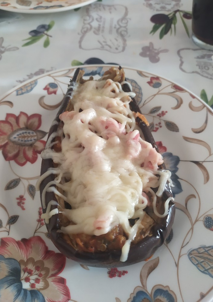 Una foto de Berenjenas rellenas de atún