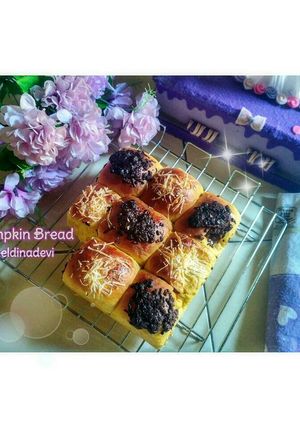Foto resep Pumpkin Bread * Roti Sobek * 🍞