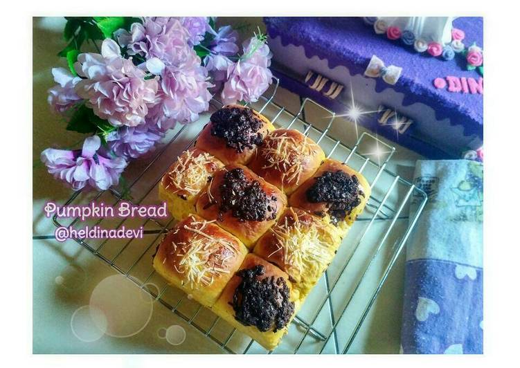 Cara Memasak Pumpkin Bread Roti Sobek Yang Gurih