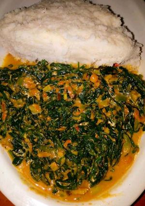 A picture of Creamed managu.