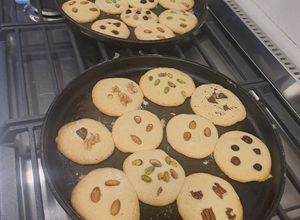 Una foto de Cookies multi gusto súper fáciles