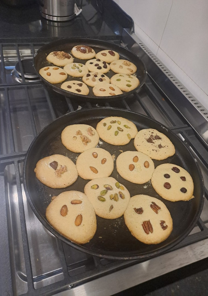 Una foto de Cookies multi gusto súper fáciles