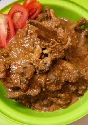 Foto resep Balung Ayam Bumbu Kacang Pedas