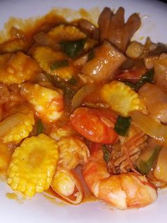 Foto resep Udang asam manis