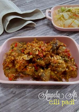 Foto resep Ampela ati cili padi