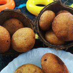 Suji Kakara Pitha A picture of Suji Kakara Pitha.