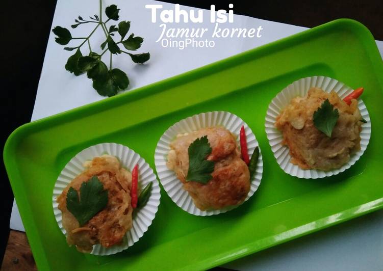 Tahu Isi Jamur Kornet