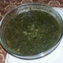 A picture of Phodine ki khati methi chatni.