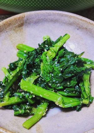 A picture of Goma-ae(Sesame Dressing).