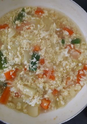Foto resep Sup TKW (telur kentang wortel) Mpasi 1th+