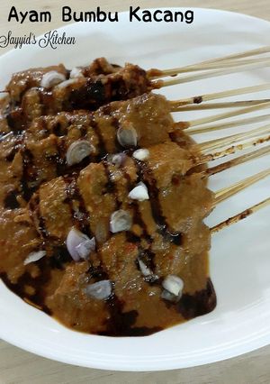 Foto resep Sate Ayam Bumbu Kacang