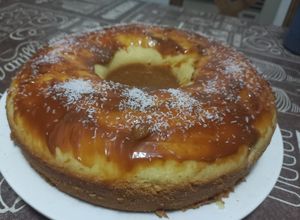Una foto de Bizcochuelo Sin Leche Rápido y Esponjoso!!