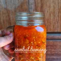 A picture of Sambal Bawang.
