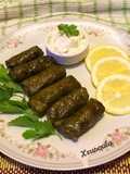 Traditional Stuffed Grape Leaves (Dolmadakia)