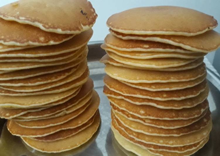 Cara Menyajikan Mini Pancake yang Enak