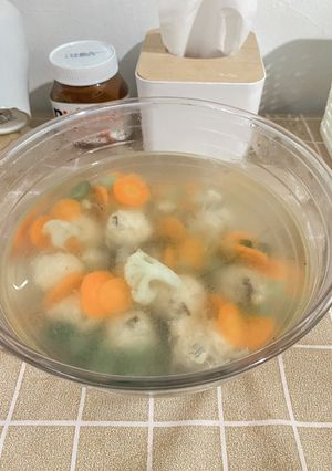 Foto resep Sop Lohua atau Sop Bakso Rambutan