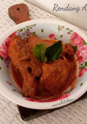 Foto resep Rendang Ayam