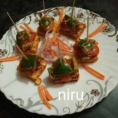A picture of Paneer Tikka.