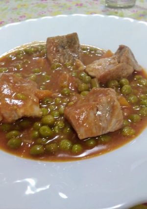 Foto di Spezzatino con piselli