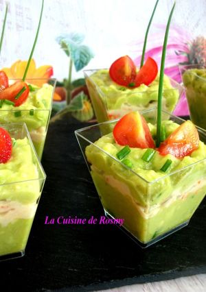 Une photo de Écrasé d'Avocat aux miettes de Crabes mayonnaise