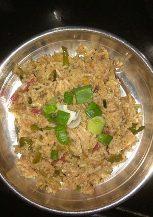 A picture of Veg fried rice.
