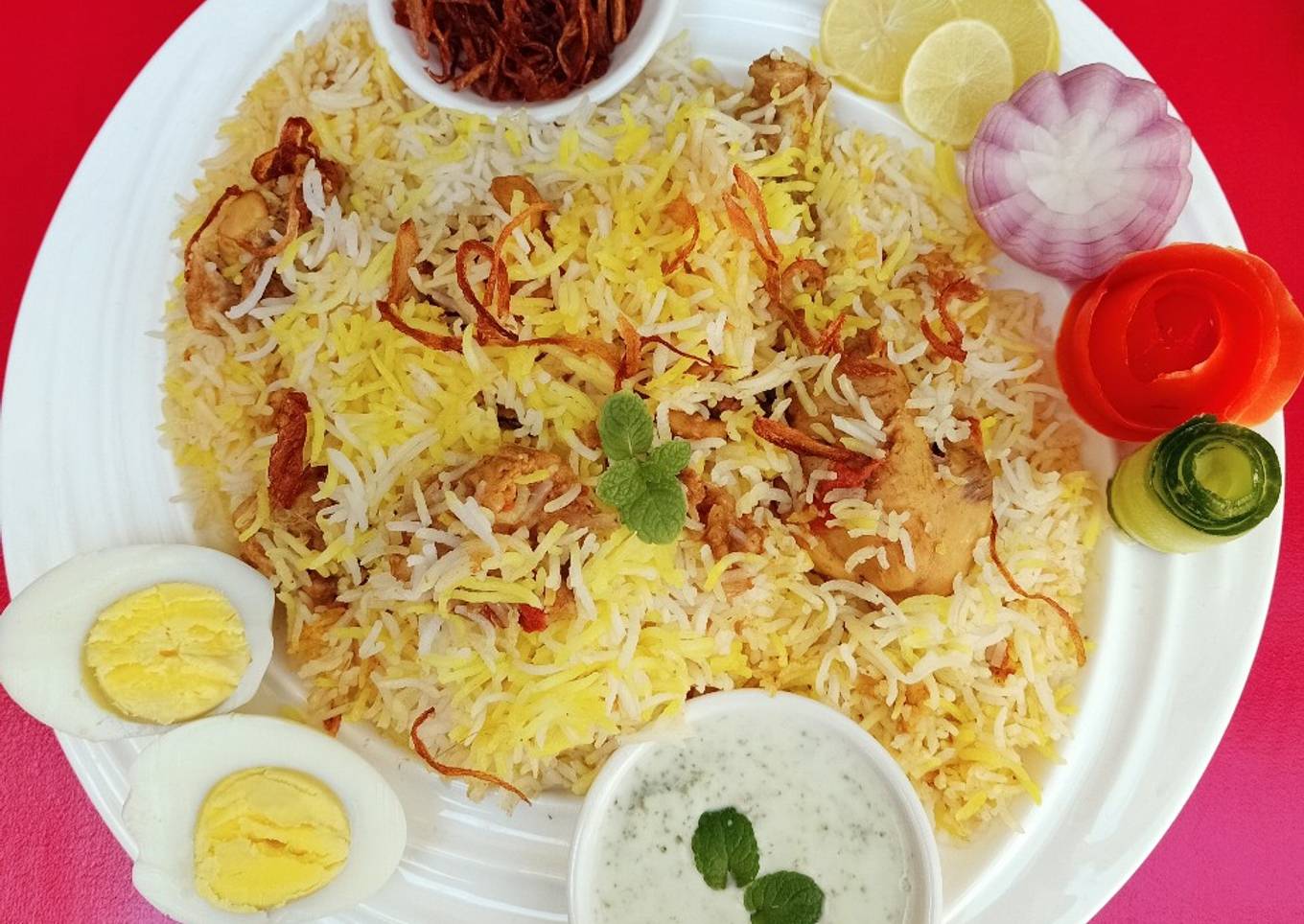 Simple Chicken Biryani 🍚🥗