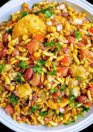 A picture of Murmura Bhel.