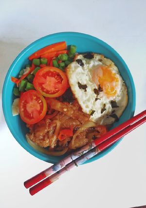 Foto resep Rice Bowl Jamur Teriyaki