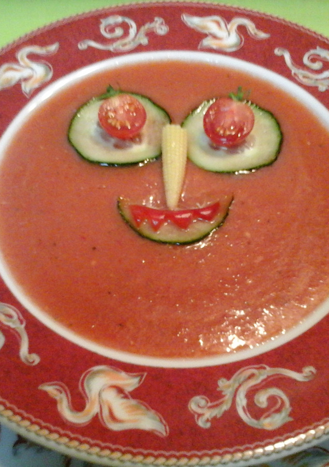 Una foto de Esencia de gazpacho