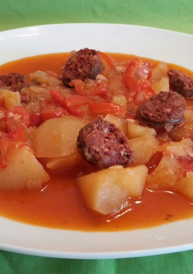 Una foto de Patatas choriceras 