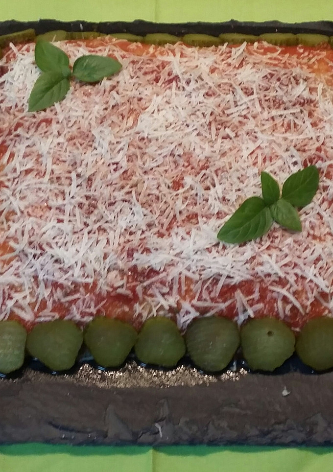 Una foto de Pastel de lasaña