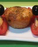 Mini budin de arroz