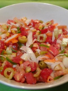 Una foto de Picadillo de tomate