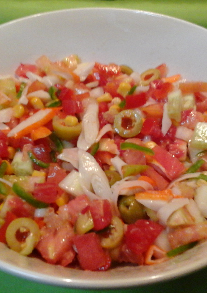 Una foto de Picadillo de tomate