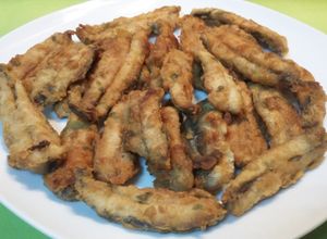 Una foto de Boquerones en adobo sevillano