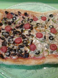Una foto de Pizza de hojaldre
